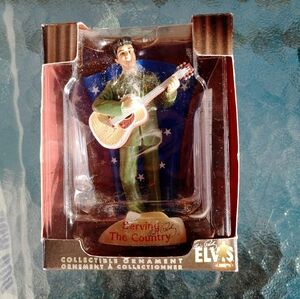 Elvis Presley Collectible Ornament Serving The Cpuntry